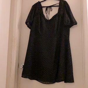 Shimmery Black dress